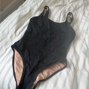 Black Women's One Piece Swimsuit Na Nin